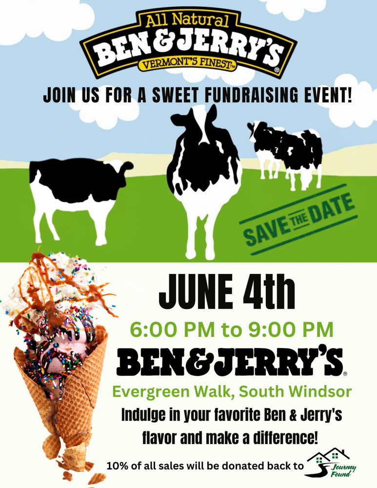 Ben & Jerry's Fundraiser Flyer